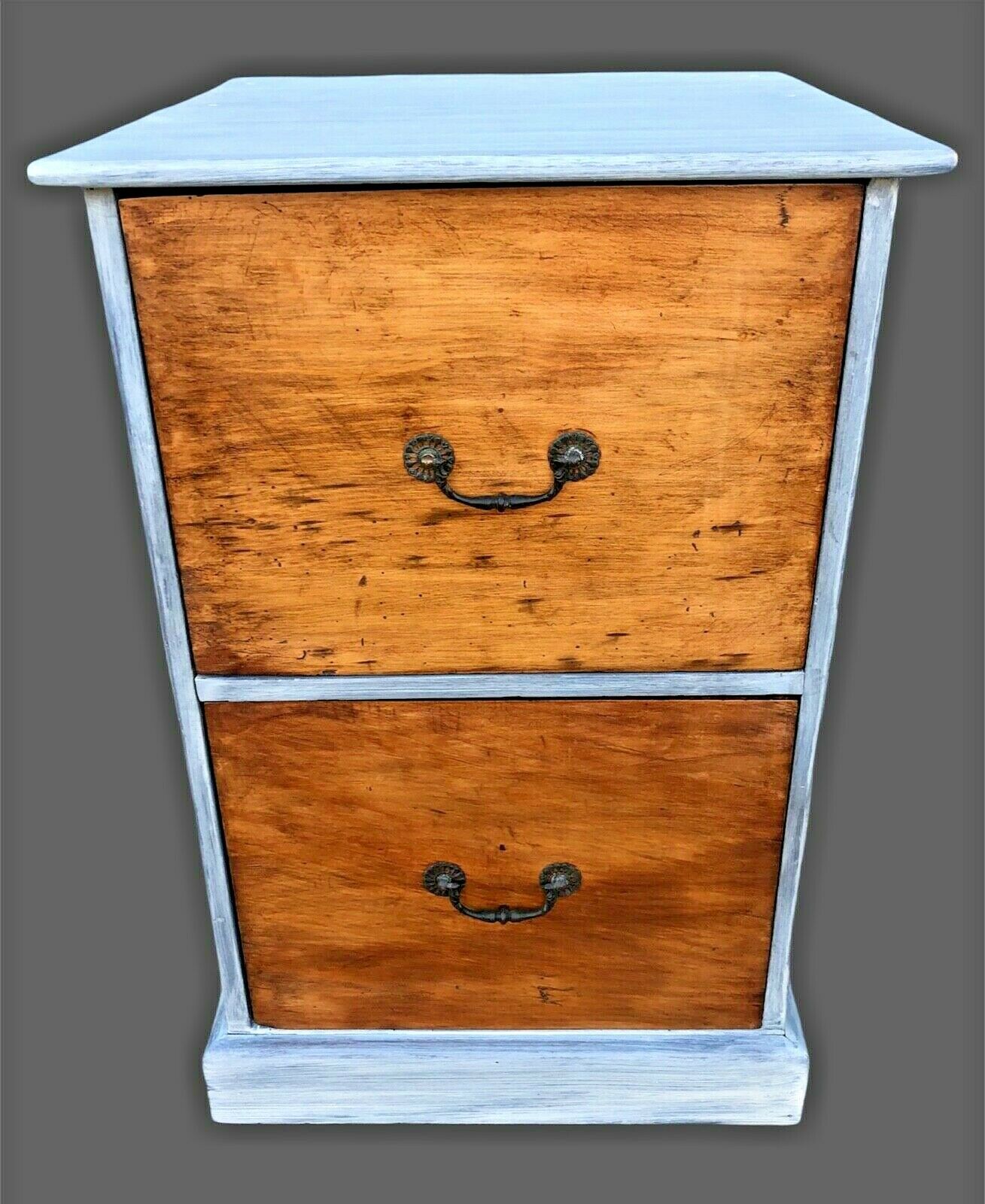000991.....Handsome Vintage Two Drawer Chest