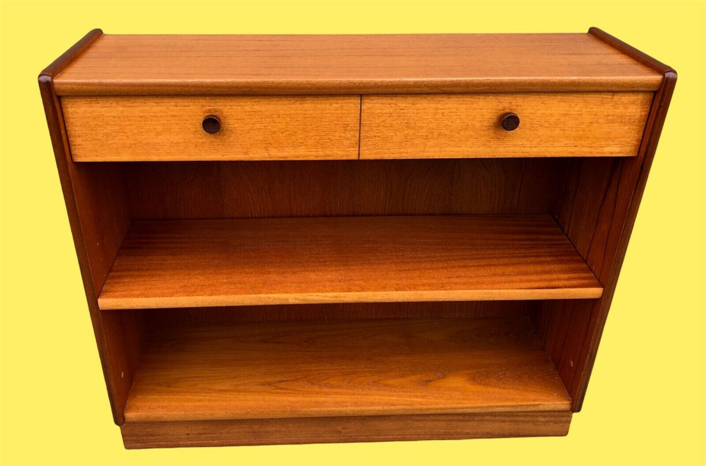 Retro Teak Low Bookcase By Parker Knoll ( SOLD )