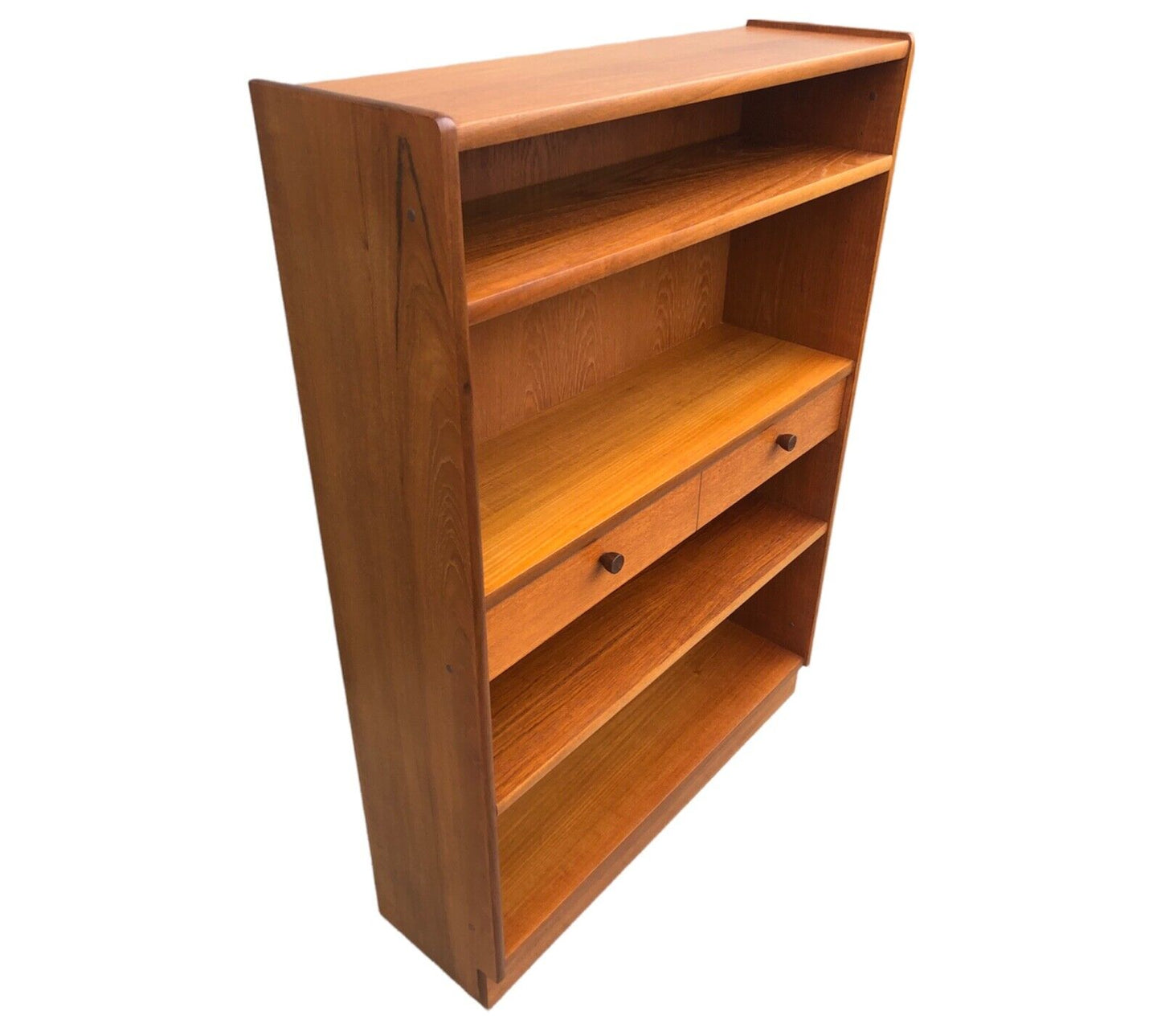 000915....Handsome Retro Teak Bookcase By Nathan / Mid Century Bookcase ( sold )