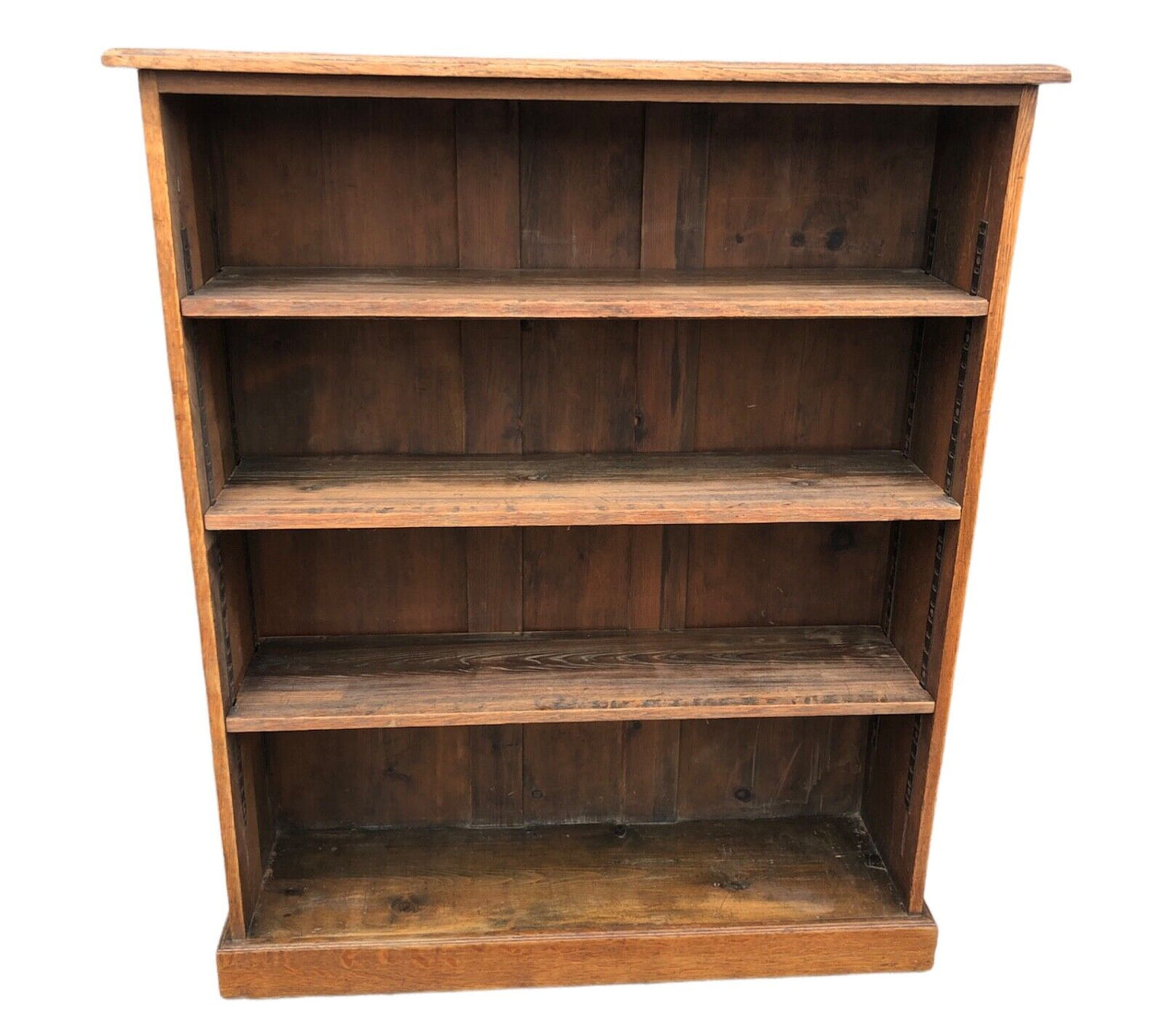 000921....Rustic Oak And Pine Bookcase ( sold )