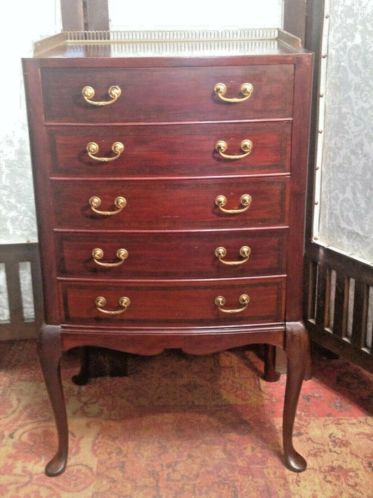 Gorgeous Mahogany Music Cabinet / Sheet Music Chest ( SOLD )