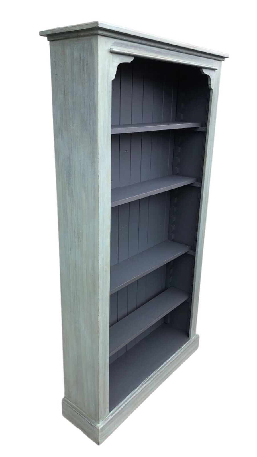 000912....Handsome Vintage Pine Bookcase / Bookshelves ( sold )