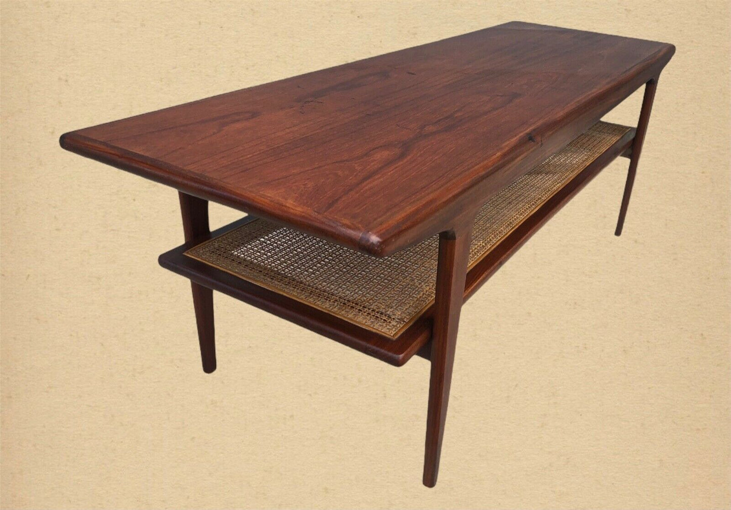 Retro Teak Coffee Table, 1970s ( SOLD )