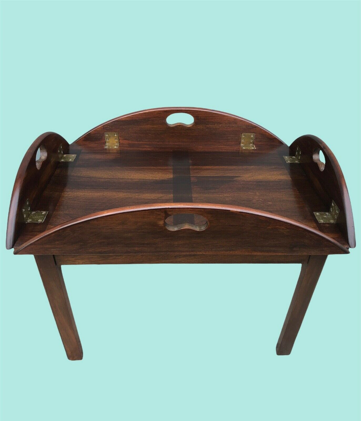 High Butler Table Vintage Solid Mahogany Butlers Table ( SOLD ) – Ipplepen Interiors