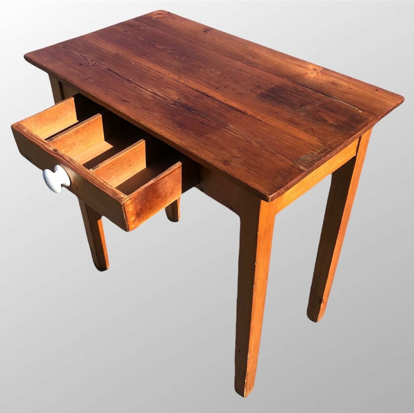 Vintage Pine Table With Drawer ( SOLD )