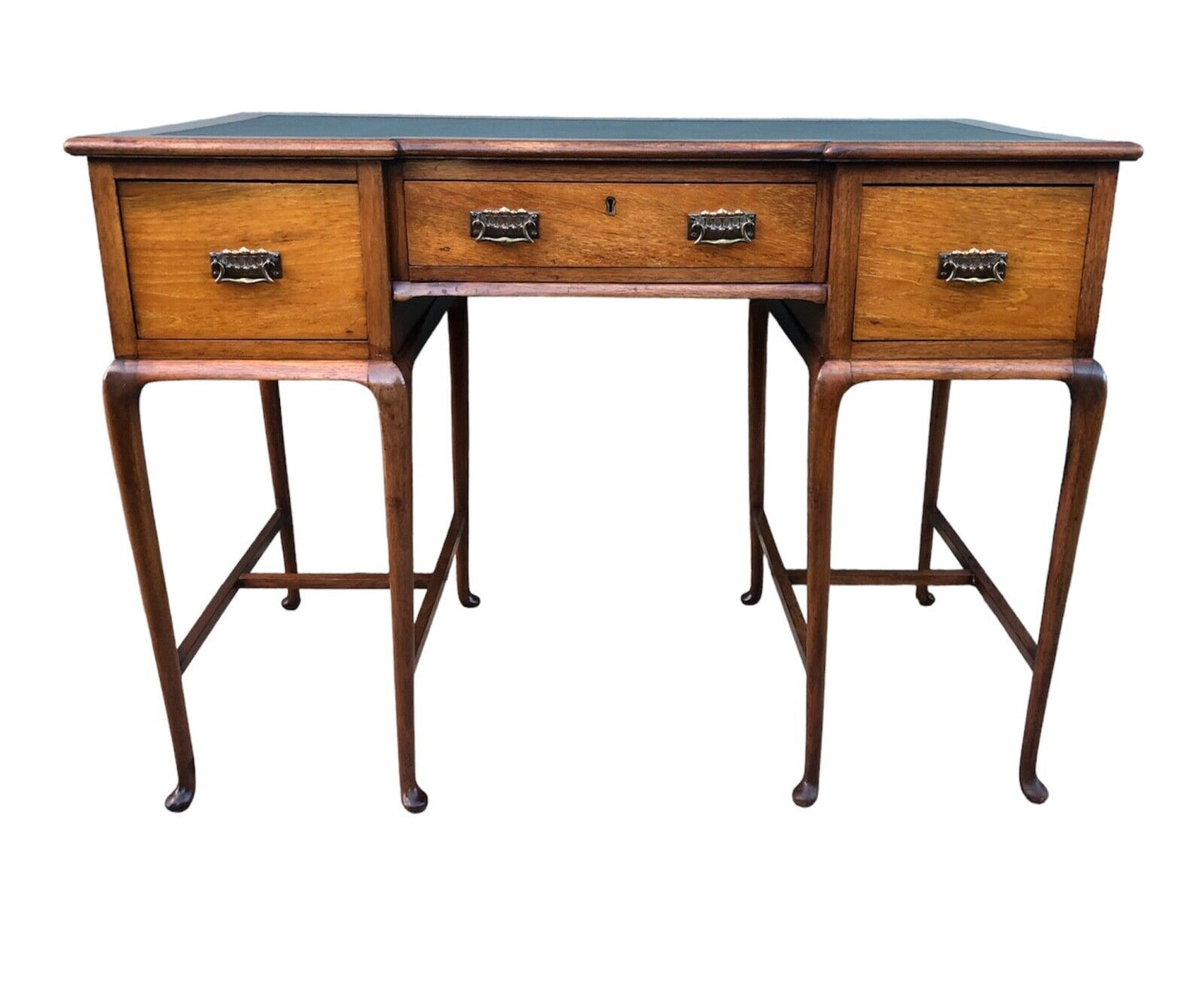 000881....Handsome Vintage Walnut Desk