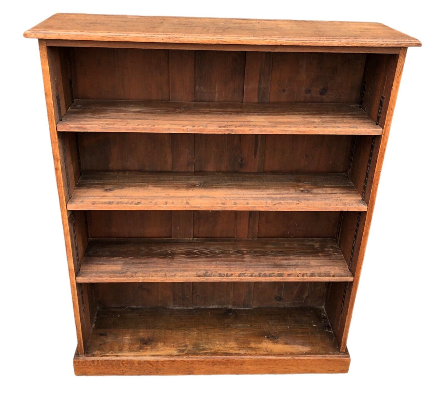 000921....Rustic Oak And Pine Bookcase ( sold )