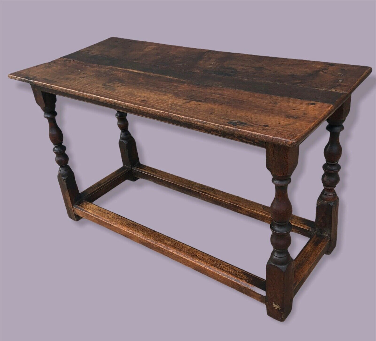 Handsome Solid Oak Coffee Table Made From Antique Oak ( SOLD )