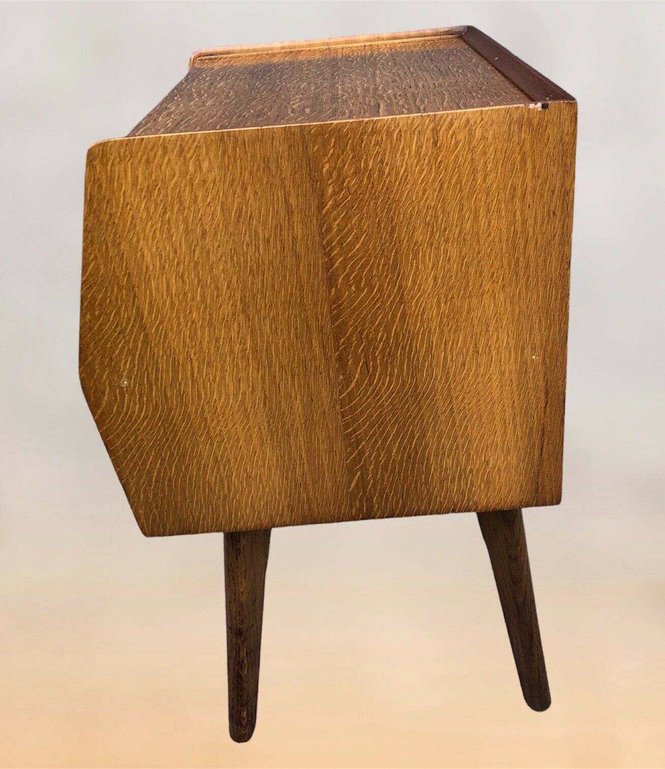 000972.....Oak Retro Bedside Table ( sold )