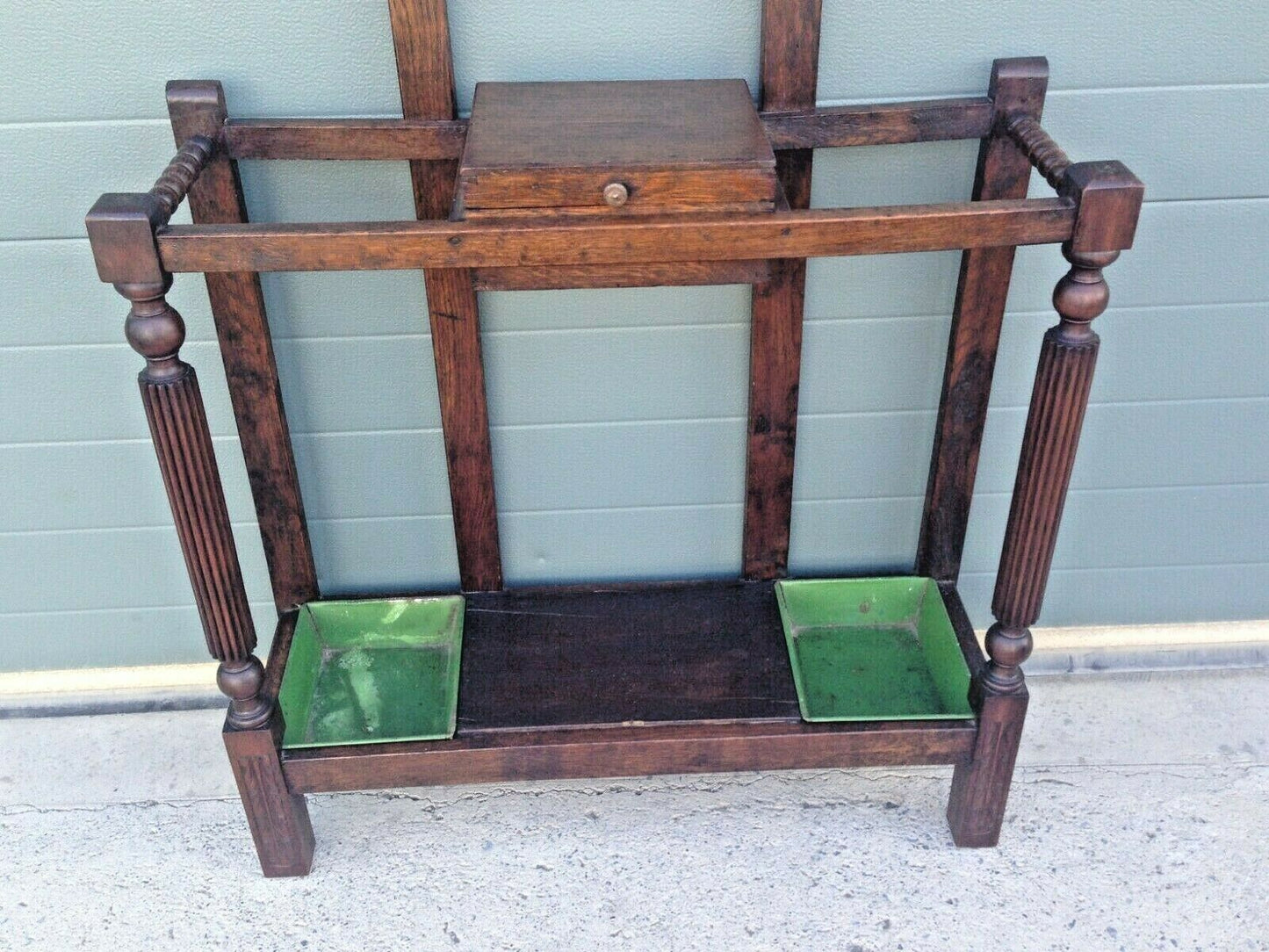 Unique Arts And Crafts Style Hall Stand / Vintage Coat Rack ( SOLD )