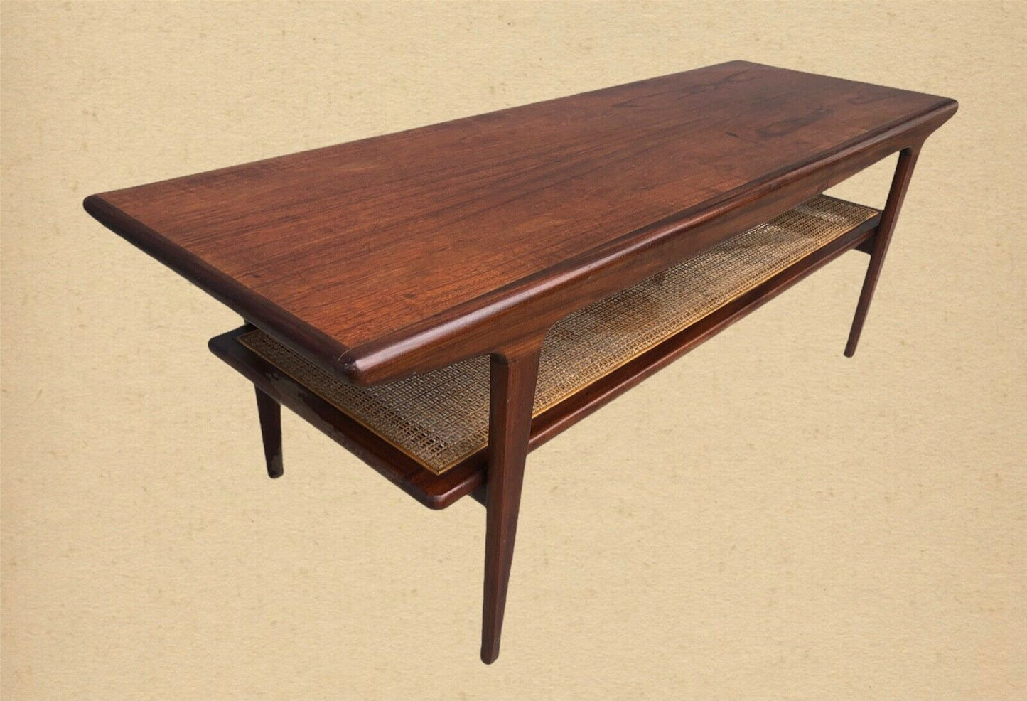 Retro Teak Coffee Table, 1970s ( SOLD )