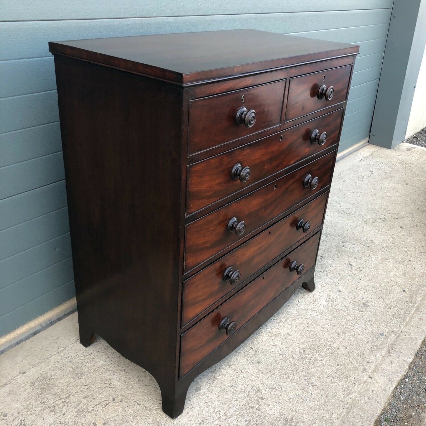 Stunning Regency Mahogany Chest Of Drawers / Antique Chest ( SOLD )