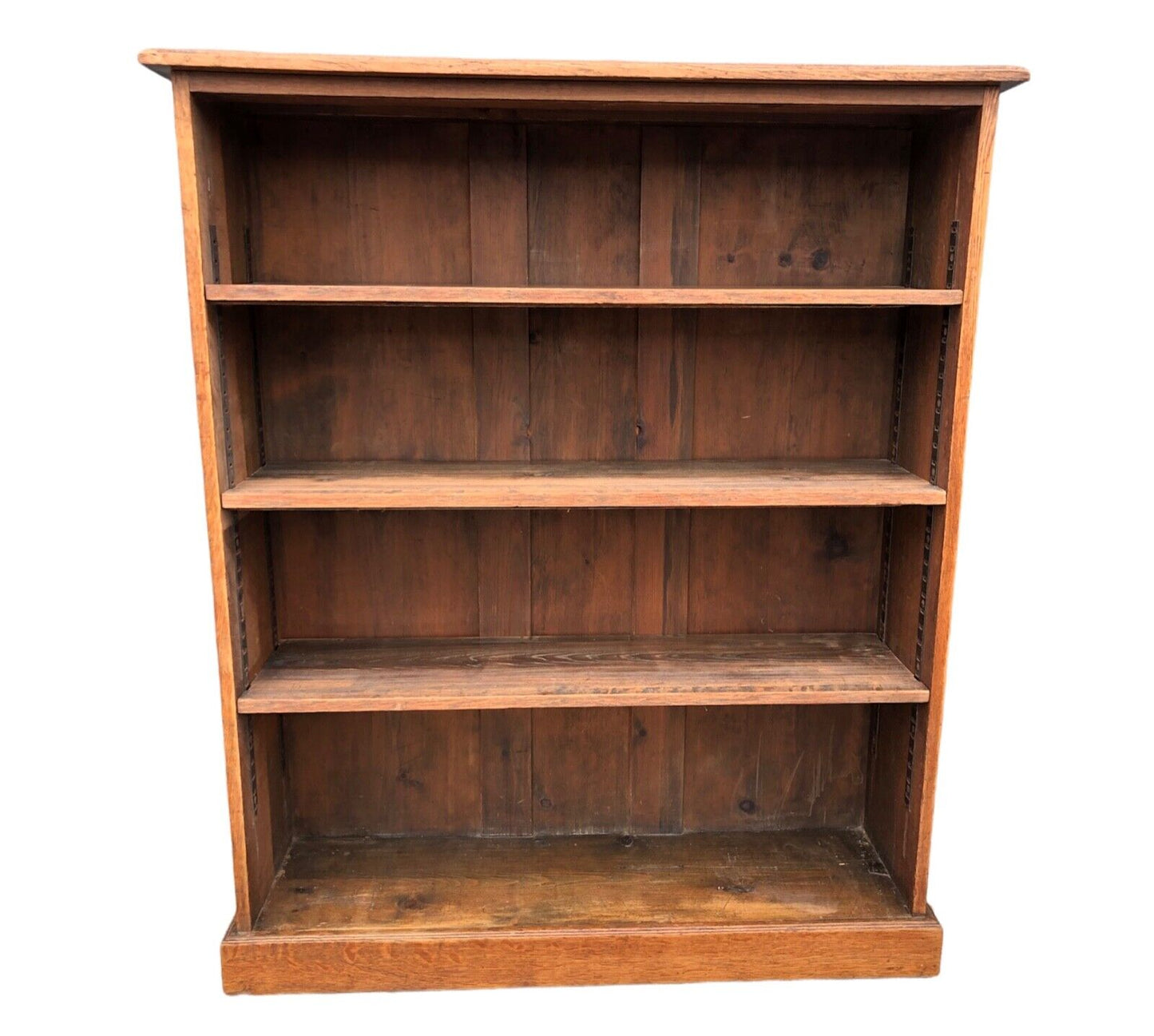 000921....Rustic Oak And Pine Bookcase ( sold )