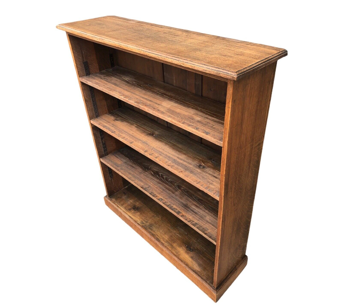 000921....Rustic Oak And Pine Bookcase ( sold )