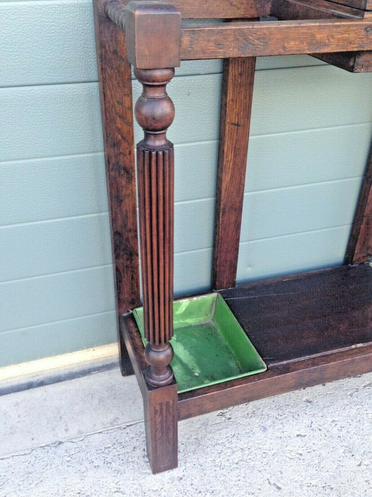 Unique Arts And Crafts Style Hall Stand / Vintage Coat Rack ( SOLD )