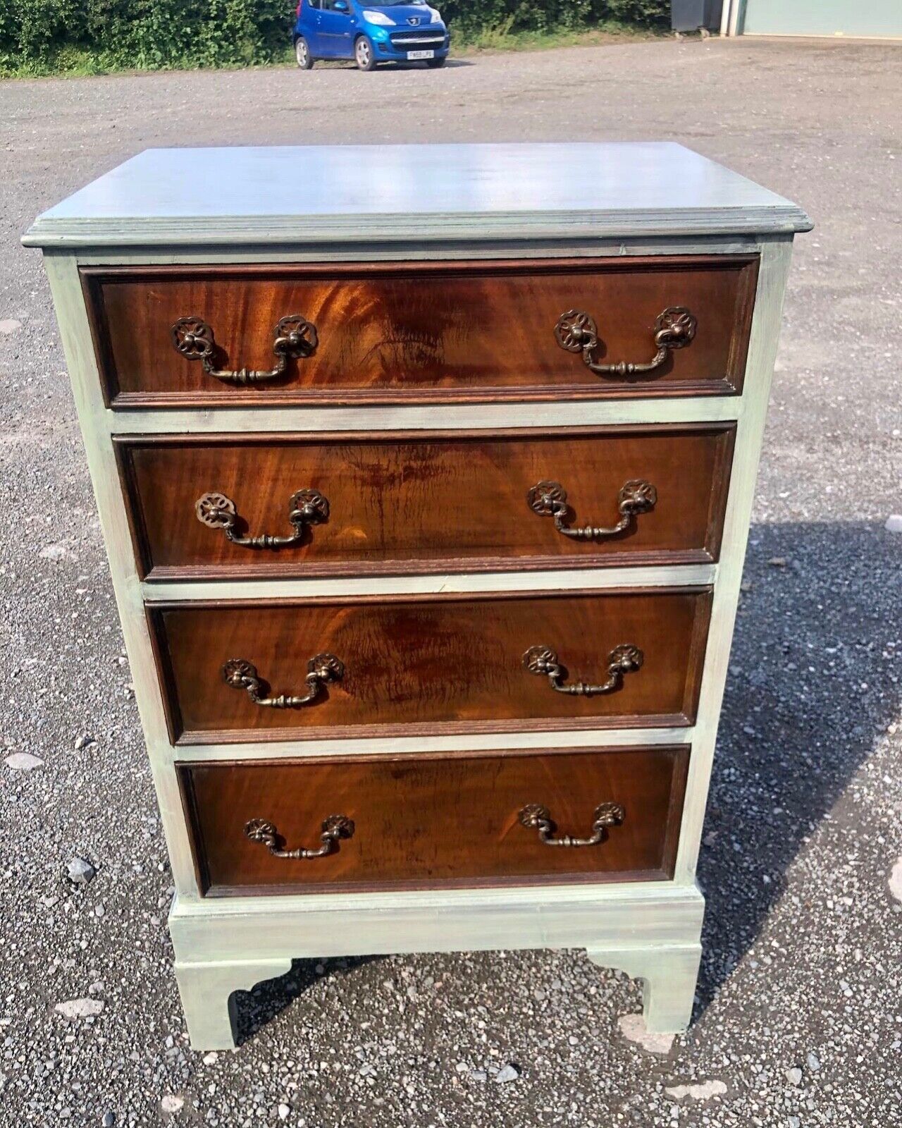 000949....Handsome Vintage Small Chest Of Drawers ( sold )