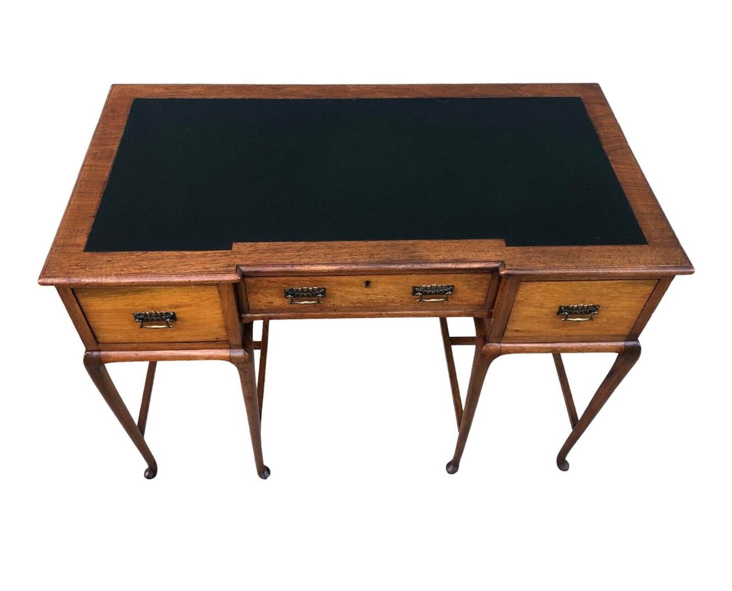 000881....Handsome Vintage Walnut Desk