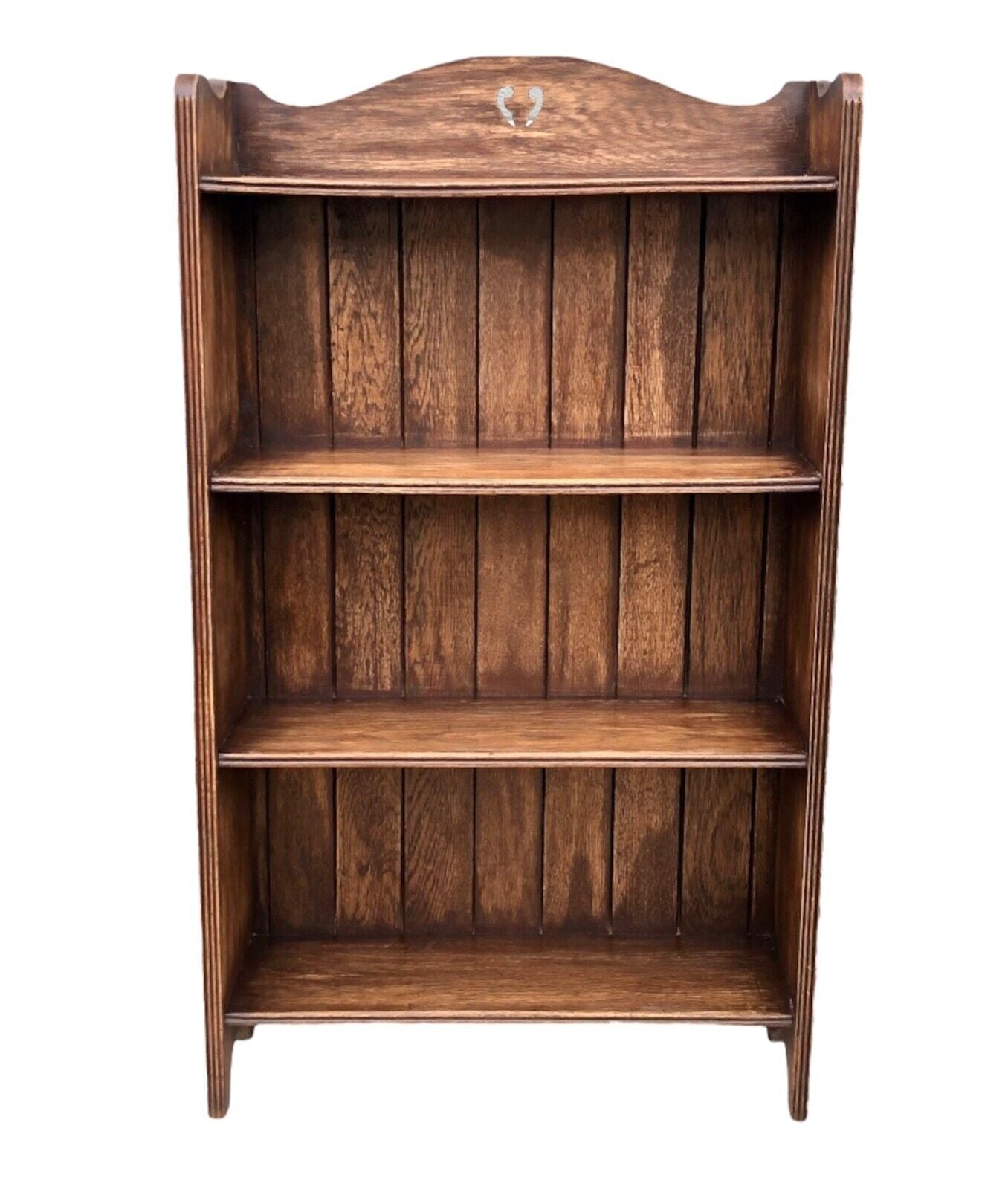 000943....Vintage Oak Bookcase / Shelf Unit ( sold )