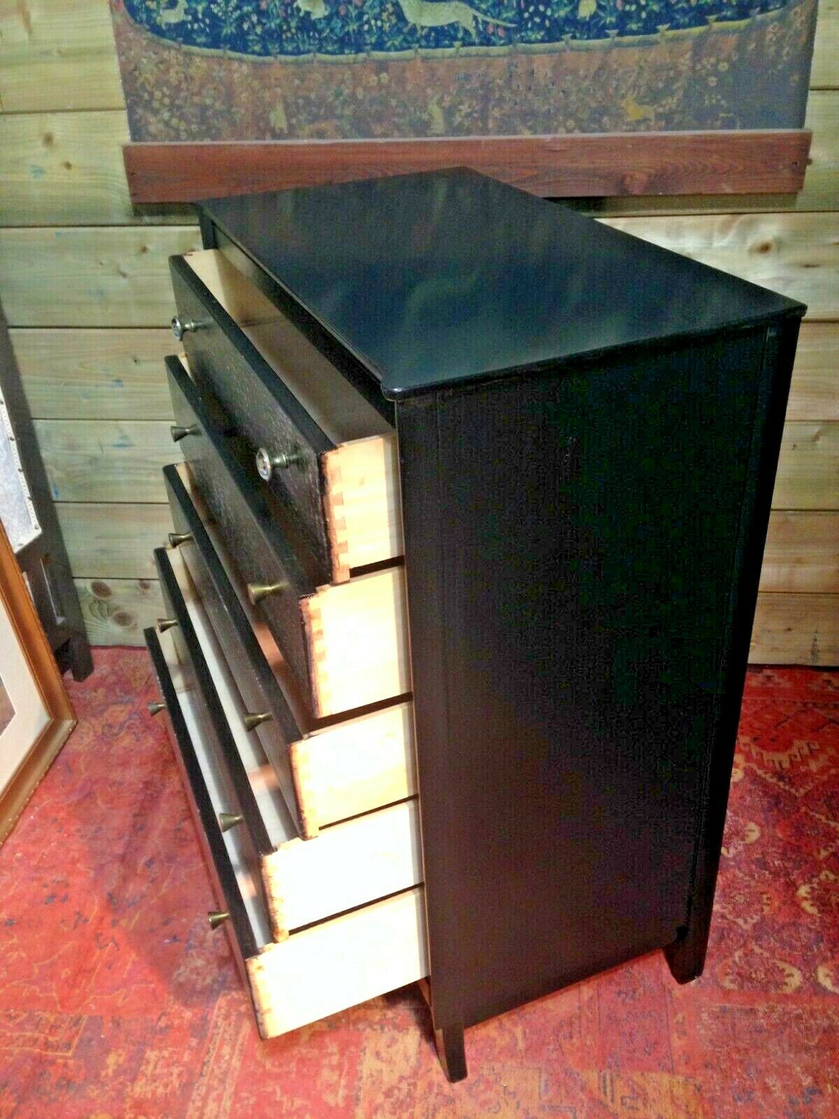 240.....Stunning Upcycled Retro Chest Of Drawers / Lebus Chest ( SOLD )