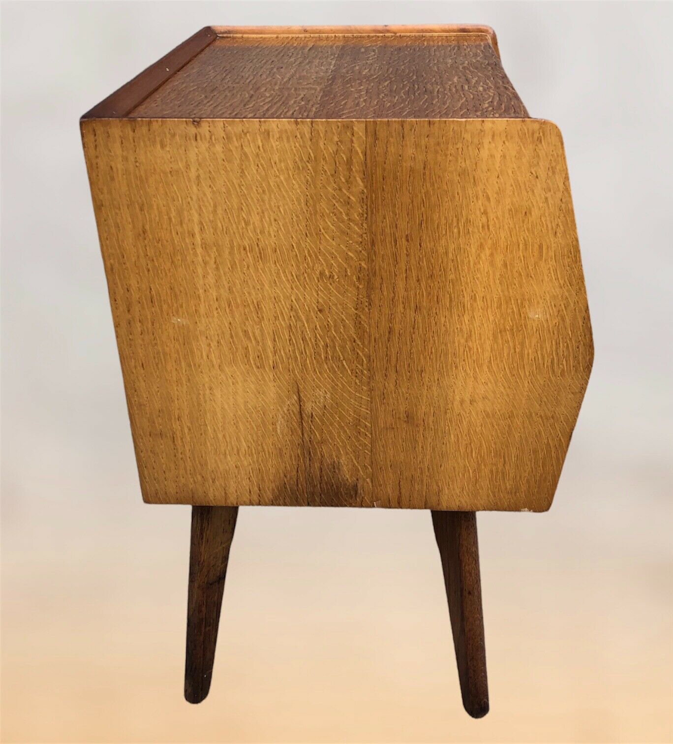 000972.....Oak Retro Bedside Table ( sold )