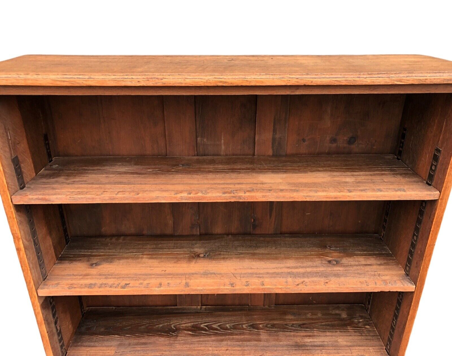 000921....Rustic Oak And Pine Bookcase ( sold )