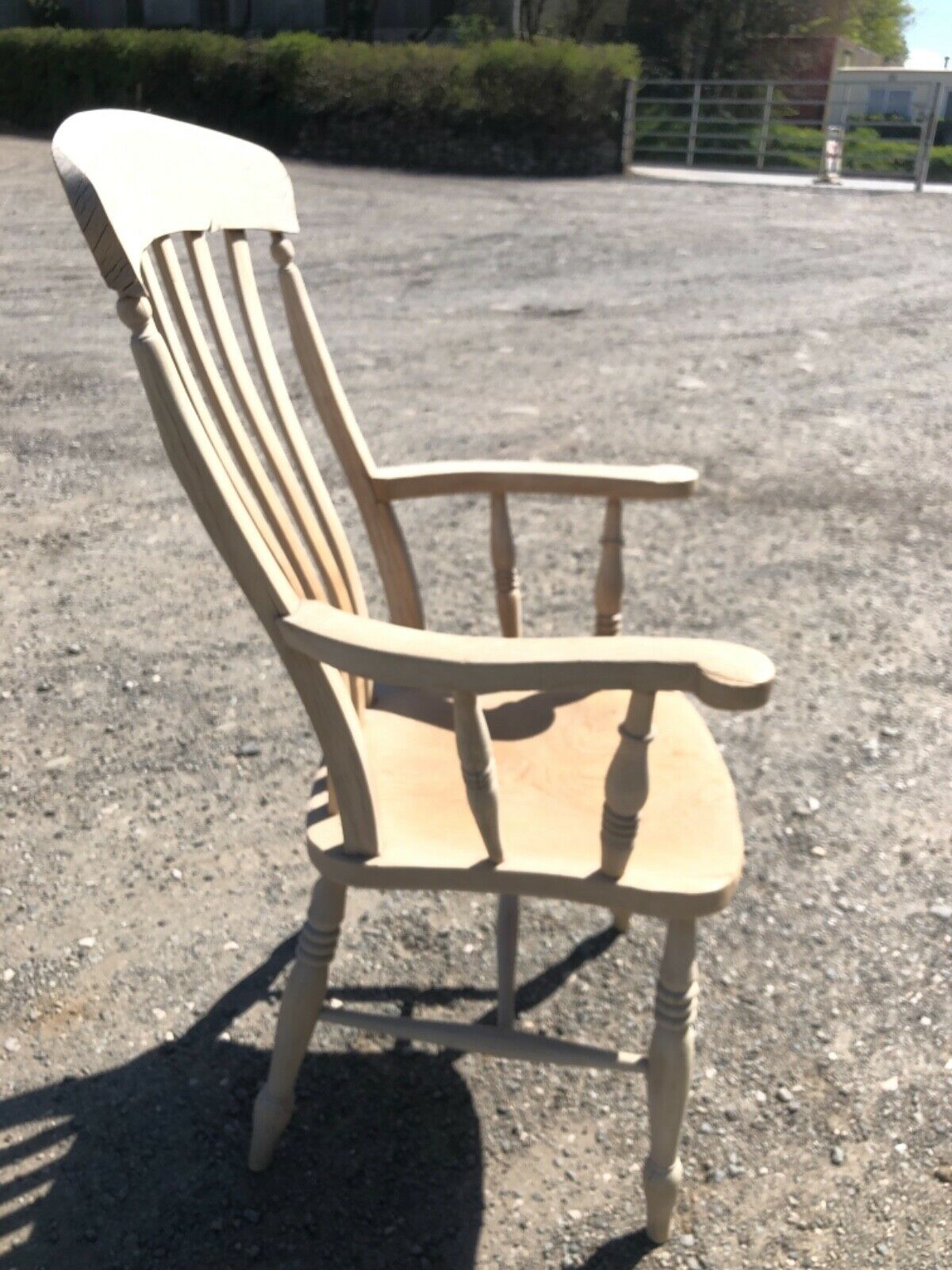 Antique Bleached Farmhouse Windsor Armchair ( SOLD )