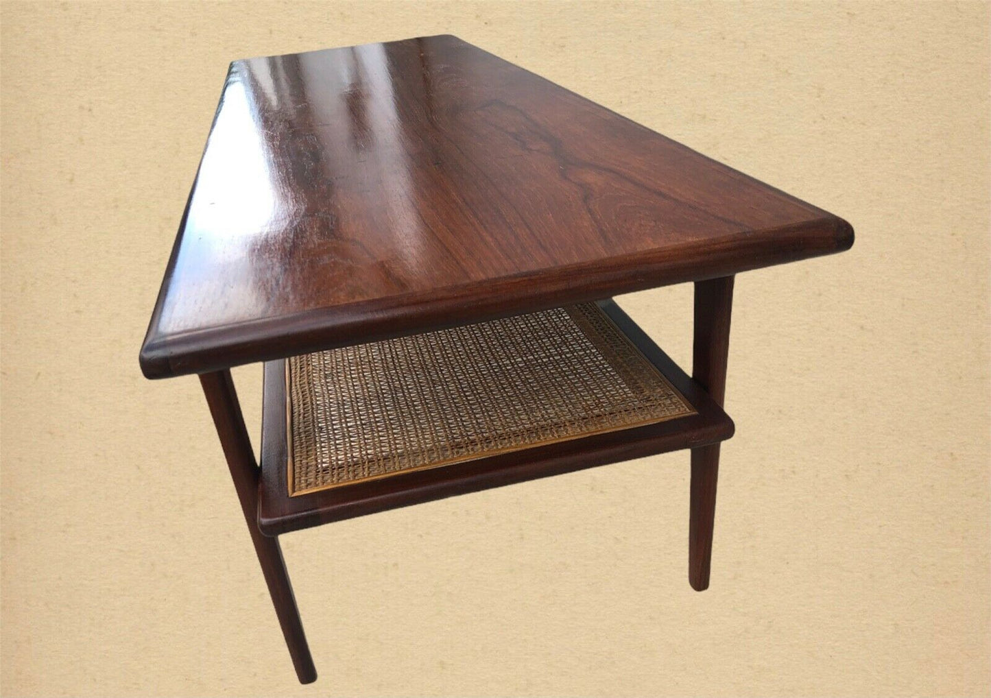 Retro Teak Coffee Table, 1970s ( SOLD )