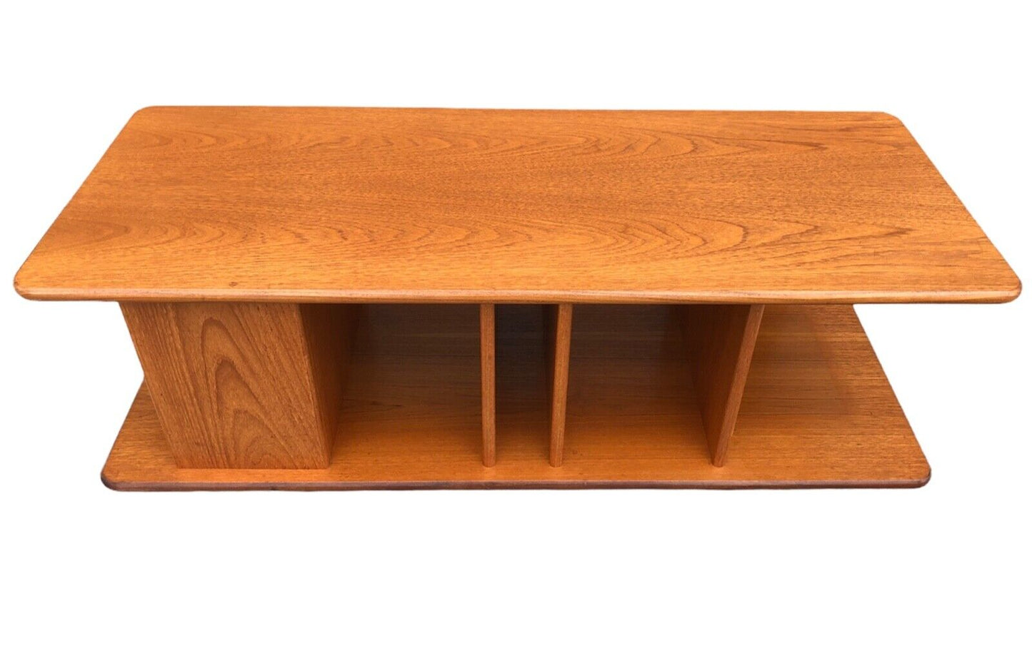 000932....Retro Teak Coffee Table / Media Stand ( sold )