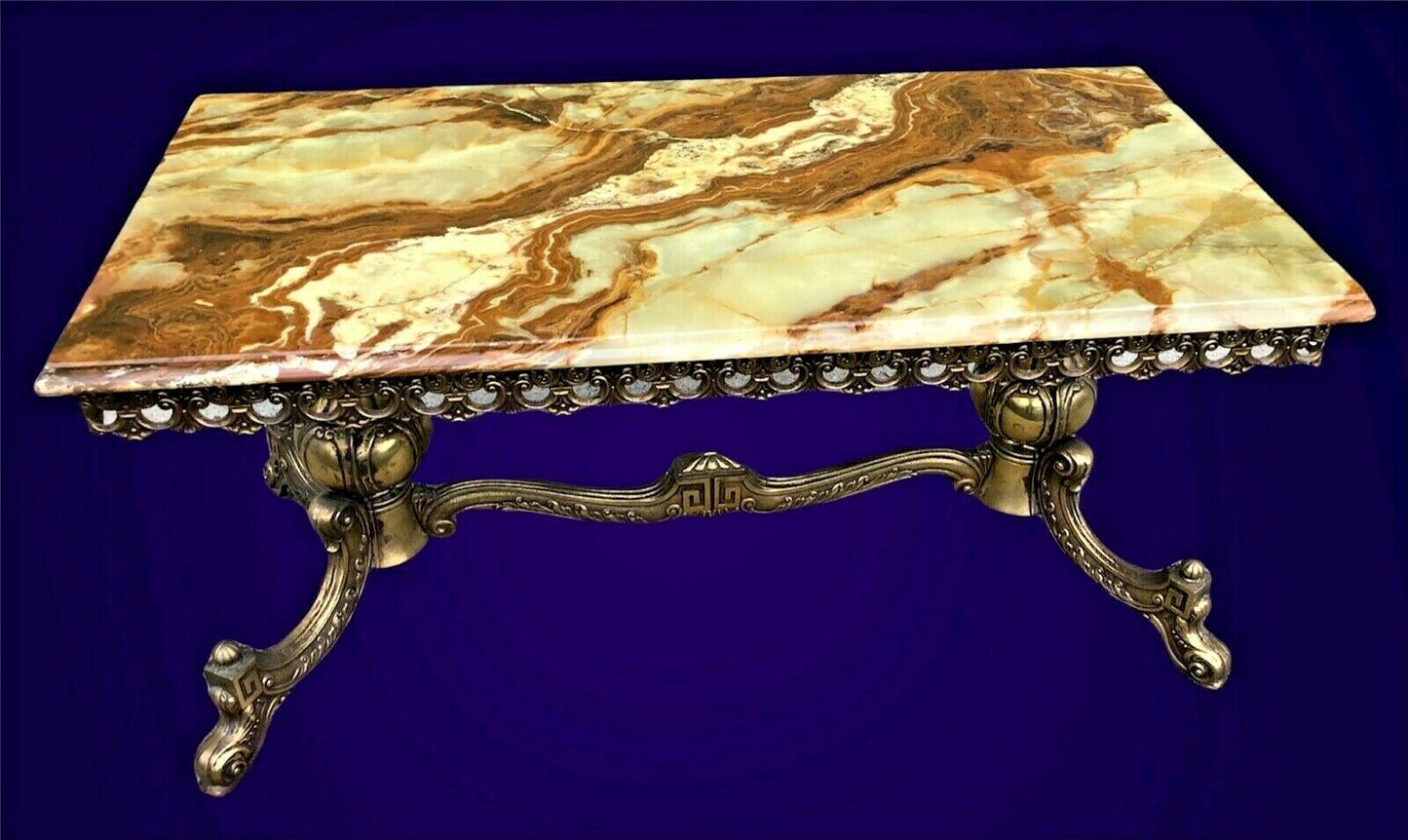 Stunning Vintage Onyx Coffee Table ( SOLD )