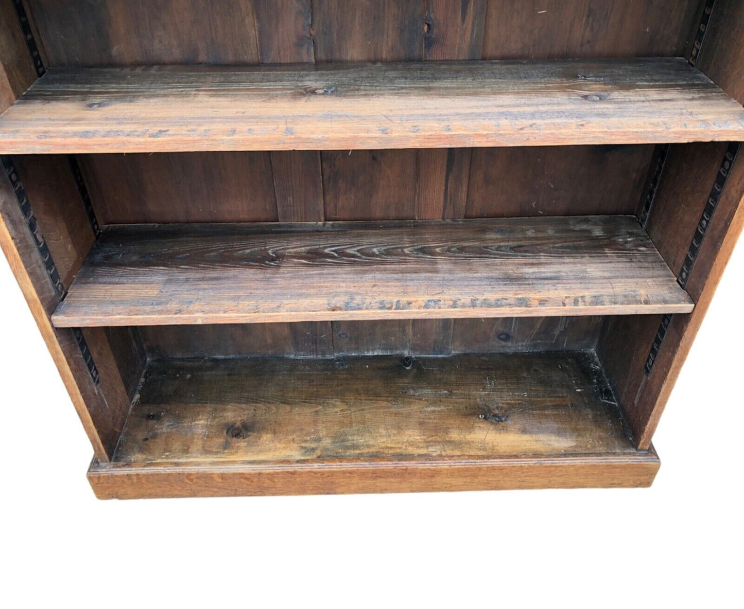 000921....Rustic Oak And Pine Bookcase ( sold )