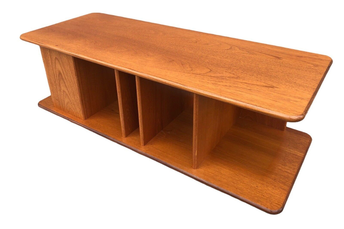 000932....Retro Teak Coffee Table / Media Stand ( sold )