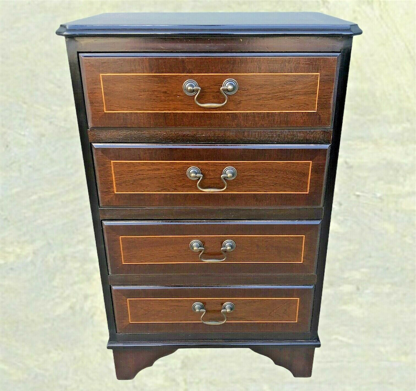 Handsome Pair Of Vintage Mahogany Bedside Chests ( SOLD )