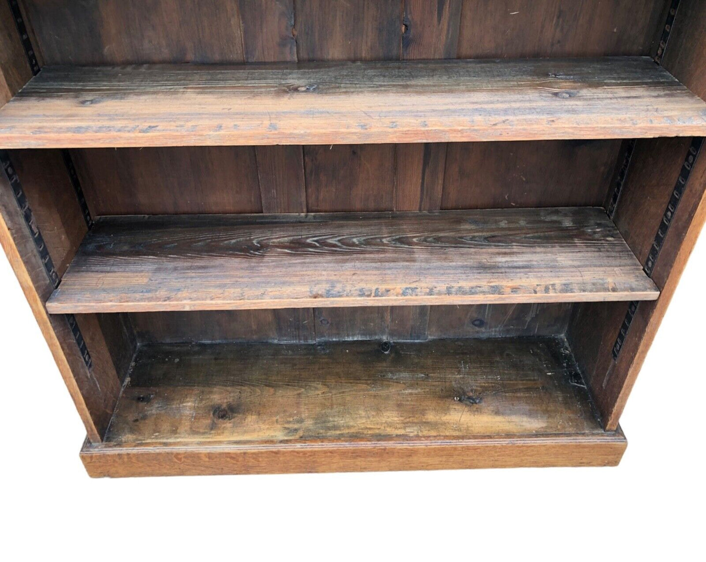 000921....Rustic Oak And Pine Bookcase ( sold )