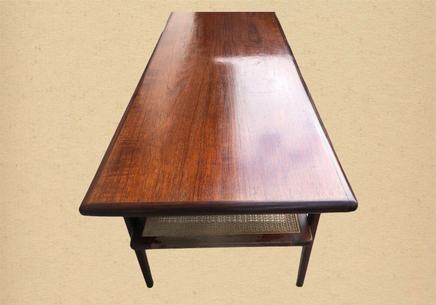 Retro Teak Coffee Table, 1970s ( SOLD )