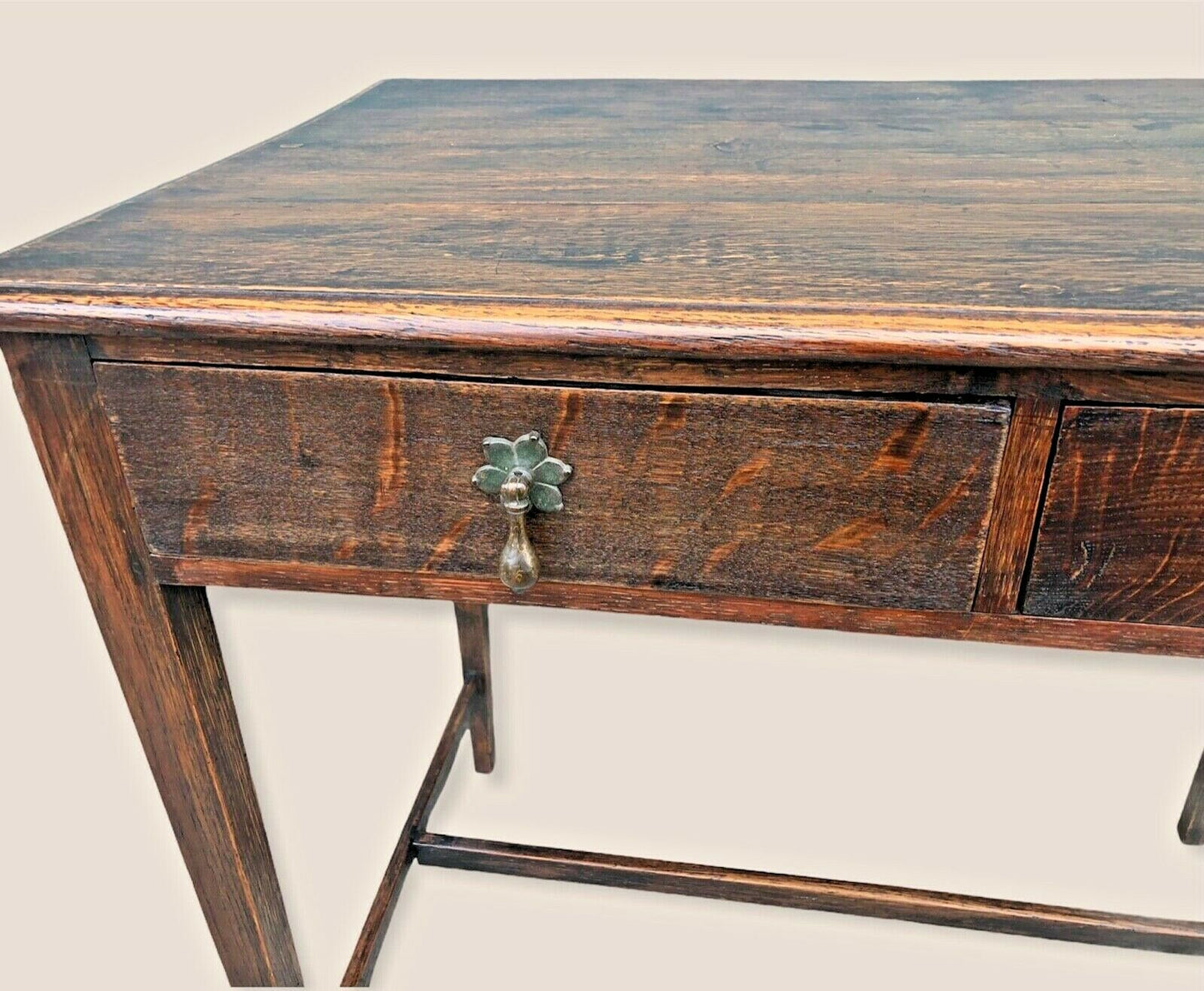 Antique Oak Side Table 18th Century ( SOLD )