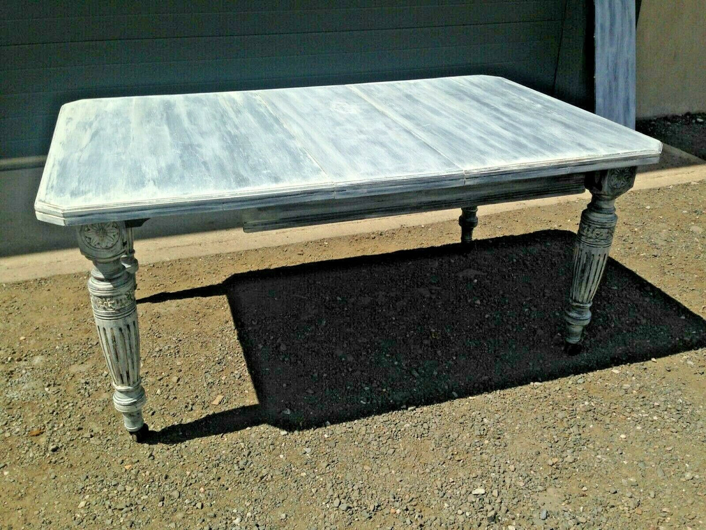 Stunning Vintage Extending Dining Table / Refinished Antique Farmhouse Table ( SOLD )