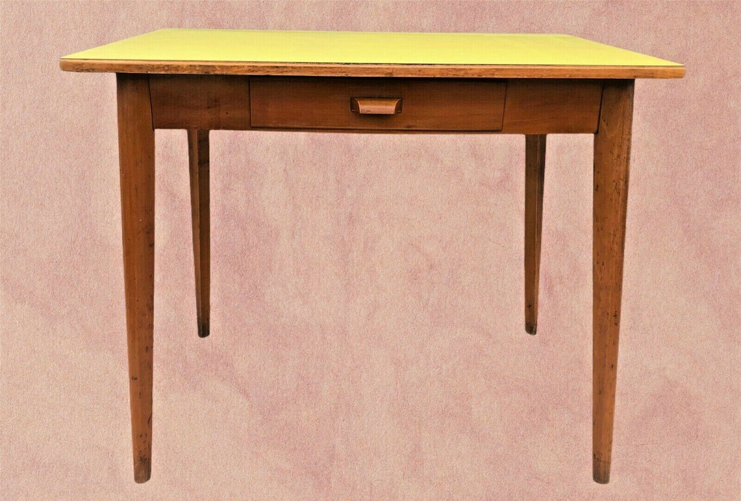 Eye Catching Retro Formica Top Desk With Drawer ( SOLD )