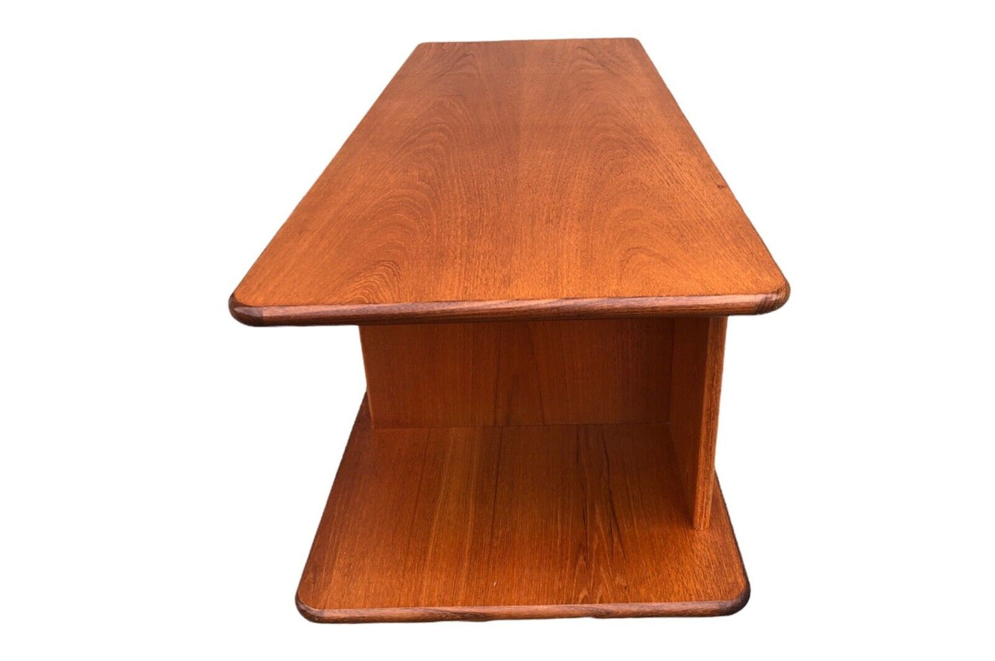 000932....Retro Teak Coffee Table / Media Stand ( sold )