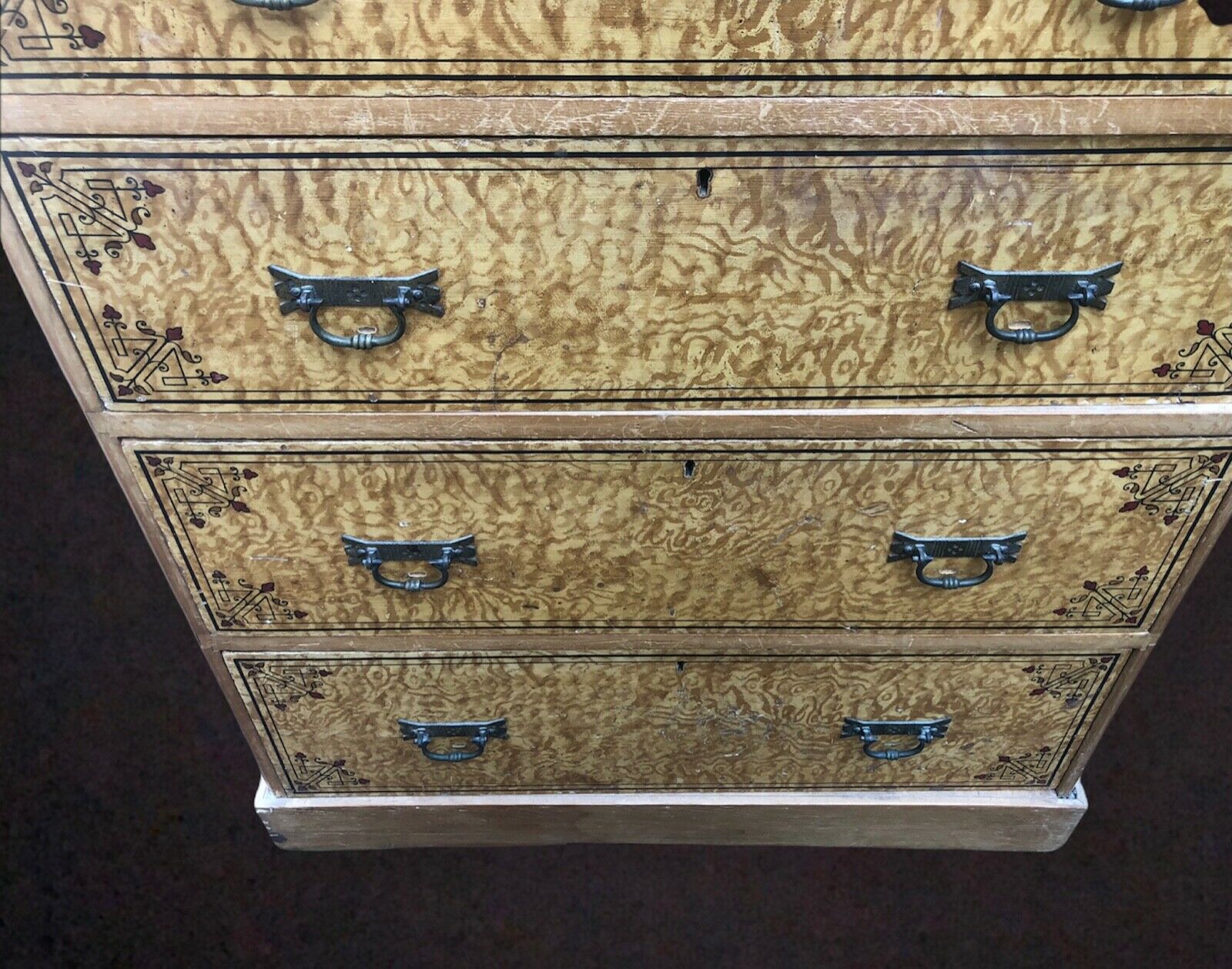 Handsome Edwardian Aesthetic Pine Chest Of Drawer ( SOLD ) – Ipplepen ...