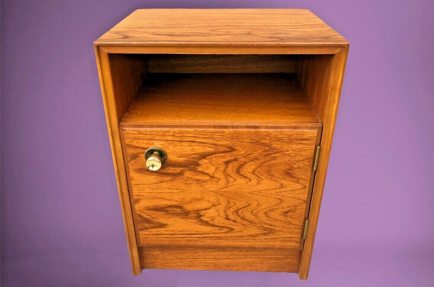 A Pair Of Retro Teak Bedside Cabinets By Meredew ( SOLD )