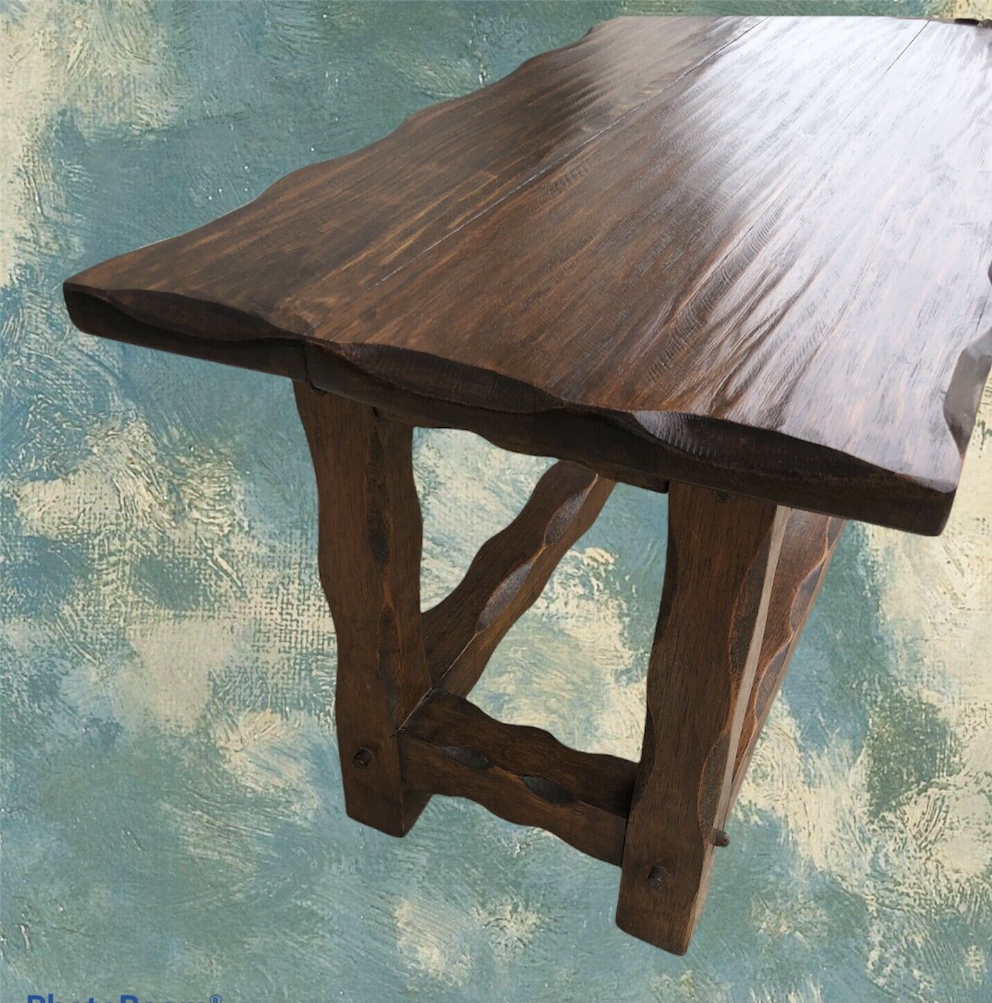 061.....Arts And Crafts Small Oak Coffee Table (sold)