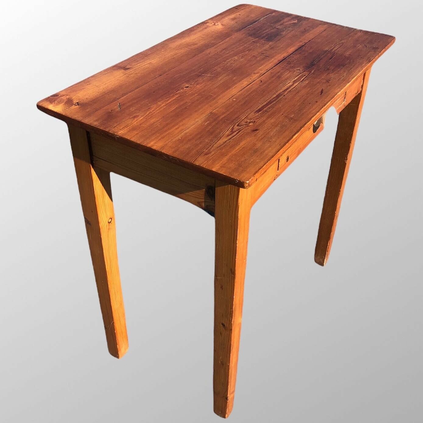 Vintage Pine Table With Drawer ( SOLD )