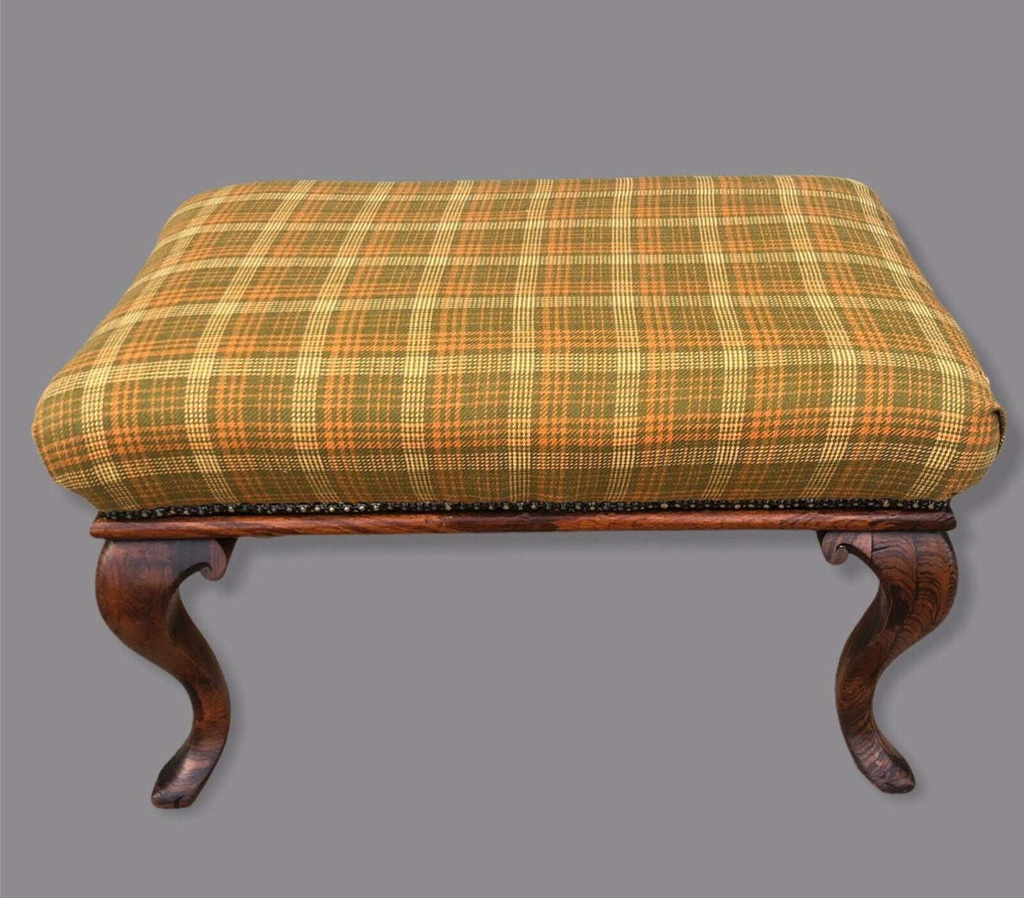128.....Stunning Antique Rosewood Stool Dating From The Early 19th Century ( sold )