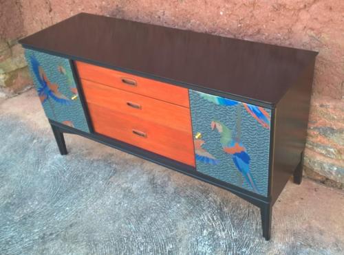 Fabulous Upcycled Vintage Retro Sideboard Made By Austinsuite
